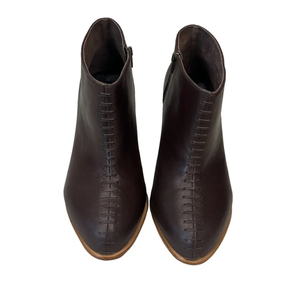 BaliElf ELF Monte Carlo Made by‎ Hand Dark Brown Leather Boots Size 7.5
